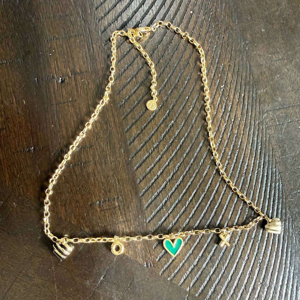 Gorjana Campbell Heart Charm Necklace Women Jewelry